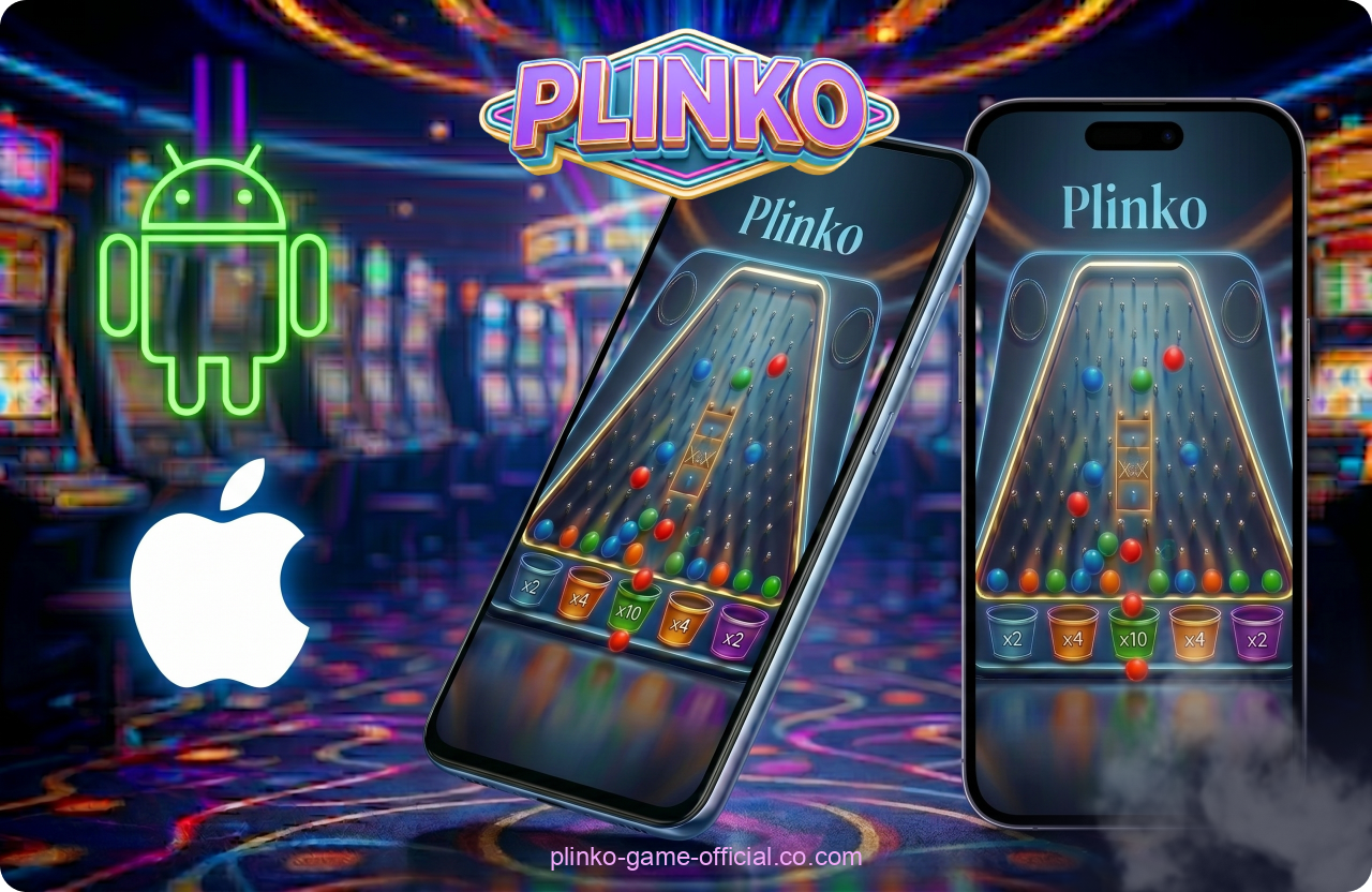Plinko app can be played on your smartphone either by using dedicated mobile applications or simply through your phone's web browser